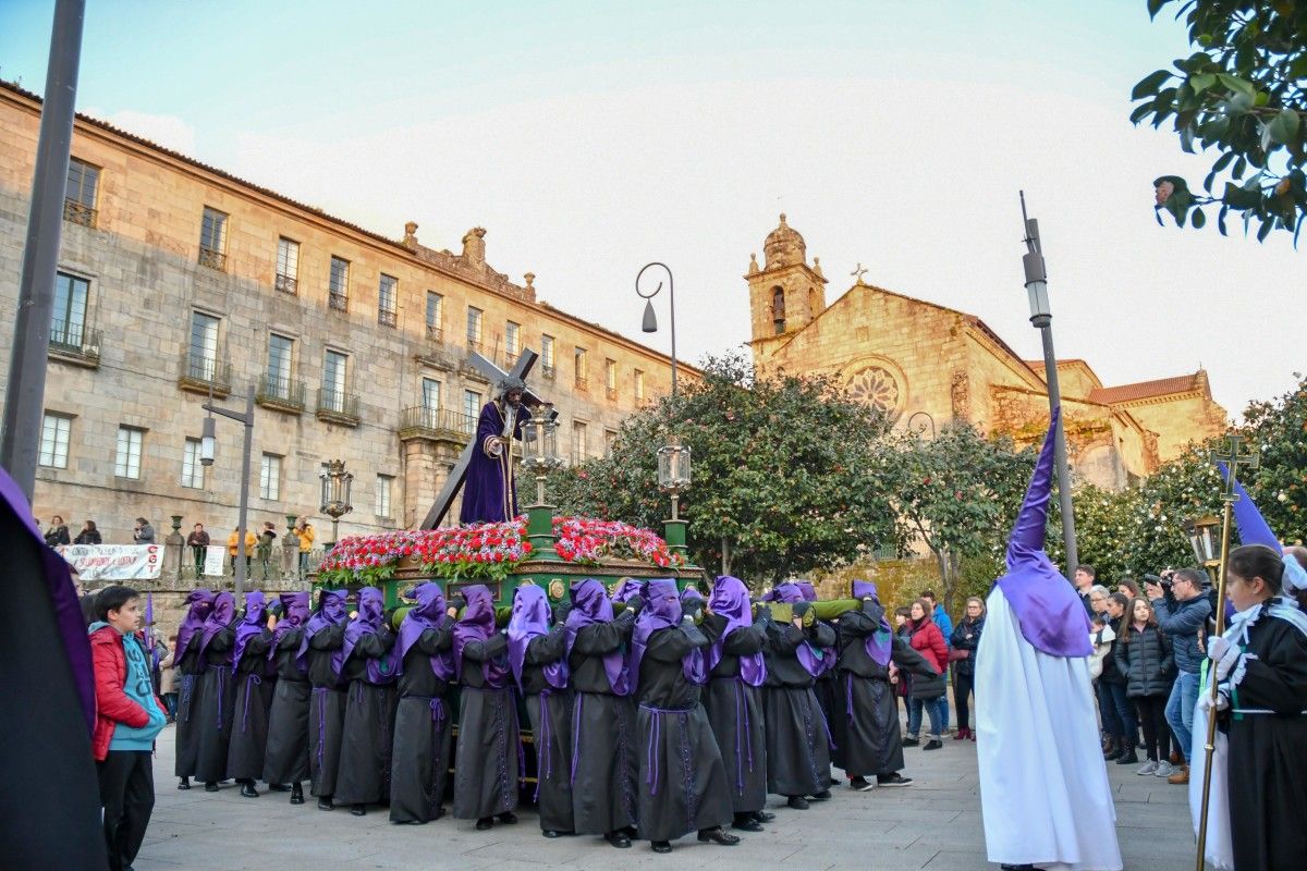 Procesión del Cristo de las Caídas en Pontevedra
