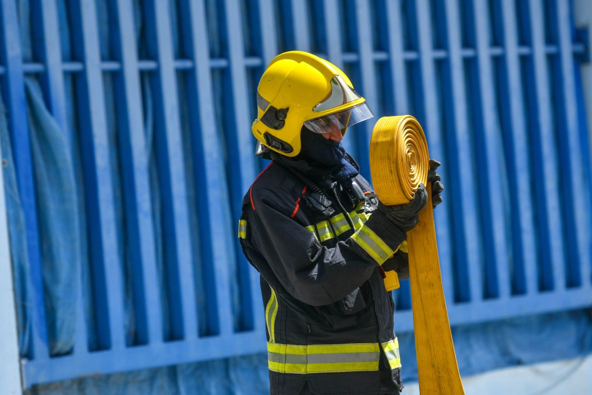 Intervención dos Bombeiros