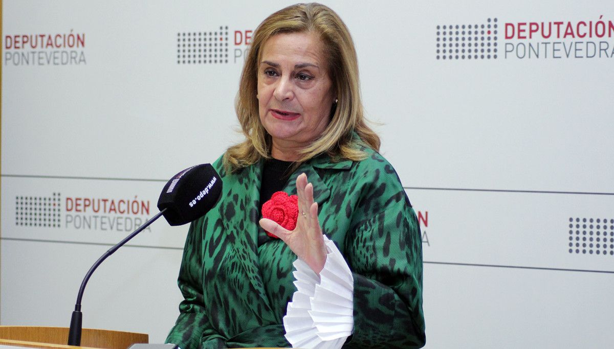 Carmela Silva, presidenta de la Deputación de Pontevedra