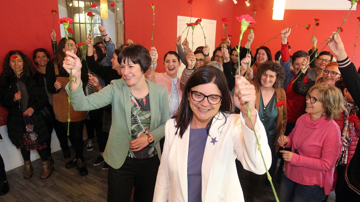 Vermú feminista organizado por el BNG
