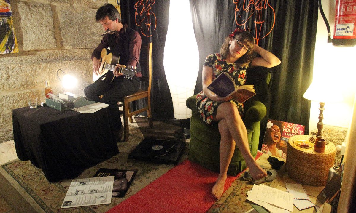 Ela e Dylan: As flores solitarias, en el Galegote Rock