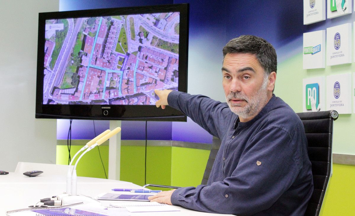 Demetrio Gómez presenta o proxecto de reforma do Castañal