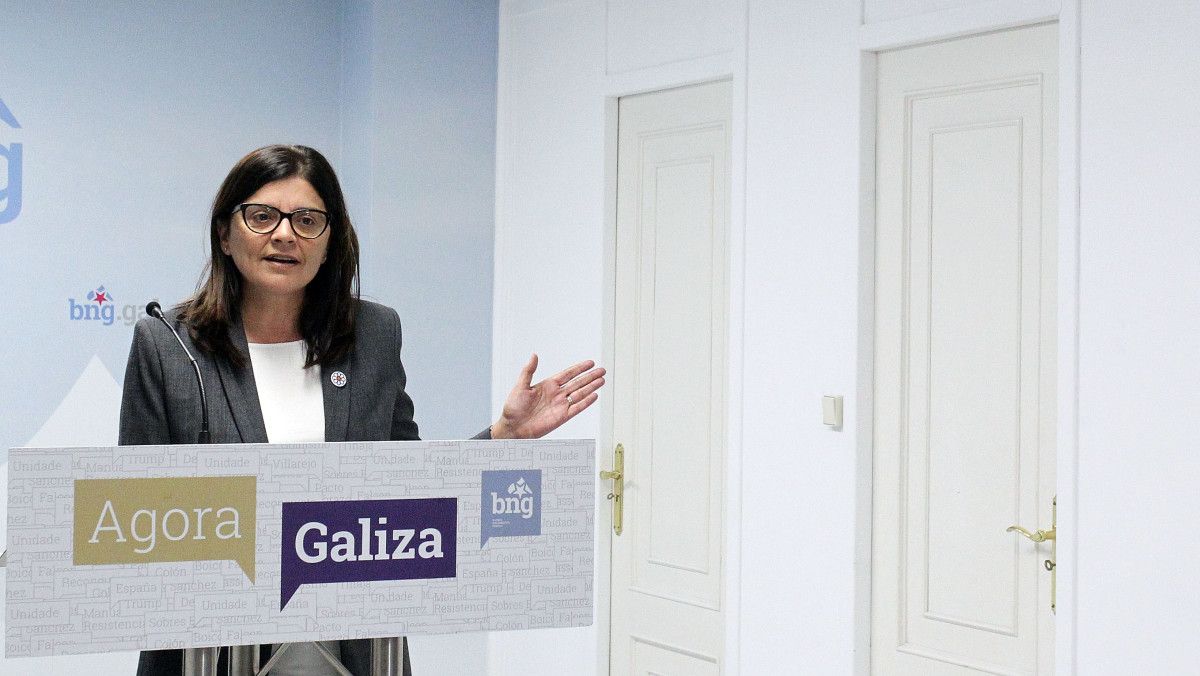 A concelleira de Seguridade Cidadá, Carme da Silva