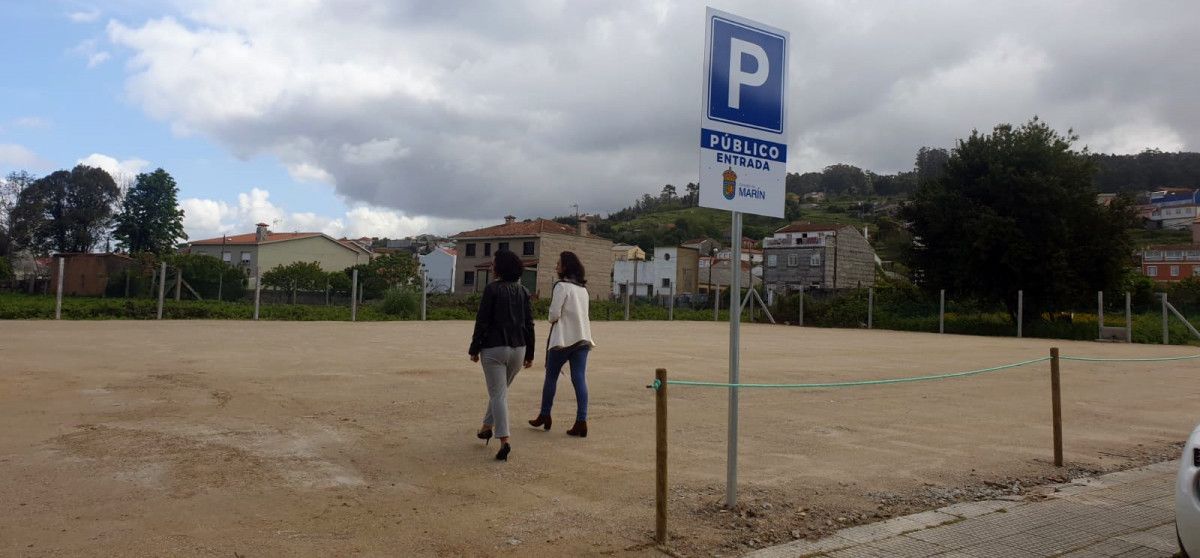 Aparcamento provisional da rúa República Arxentina
