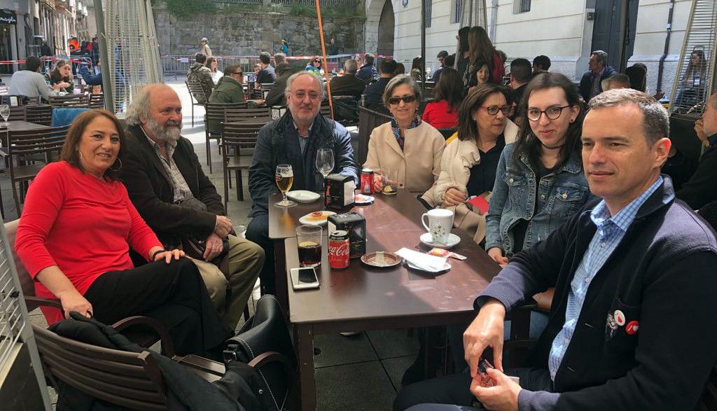 Vermú socialista na xornada de reflexión