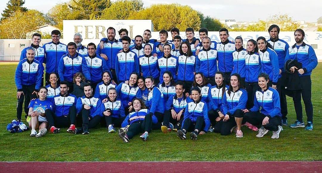 Equipos de la Gimnástica en el Campeonato Gallego de Clubes en Ferrol