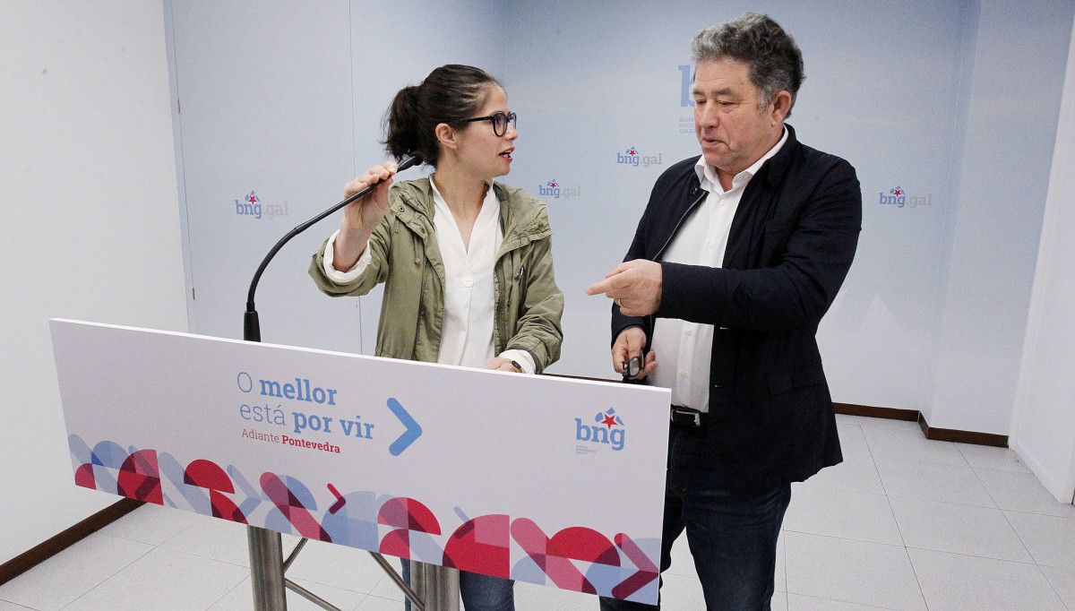 Anabel Gulías e Miguel Anxo Fernández Lores