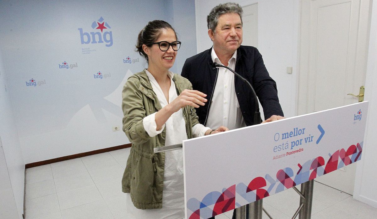 Anabel Gulías e Miguel Anxo Fernández Lores