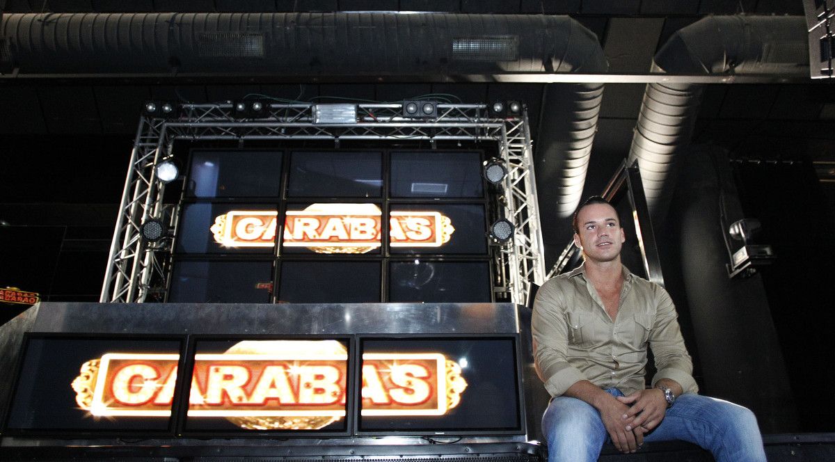 Pablo Oro, gerente de la discoteca Carabás