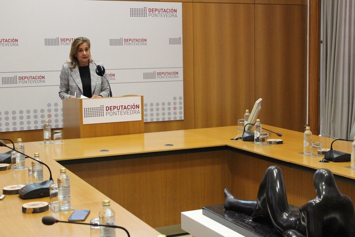 Carmela Silva, presidenta da Deputación de Pontevedra