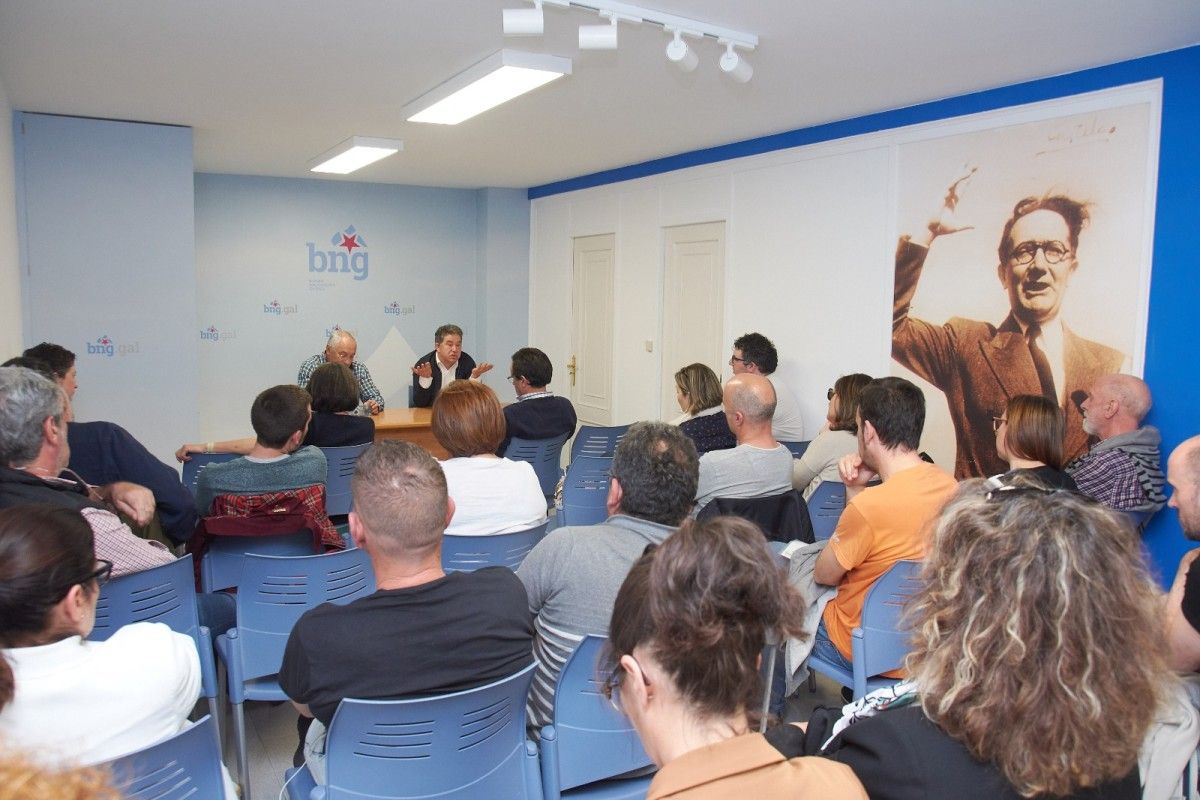 Reunión de traballo da candidatura do BNG