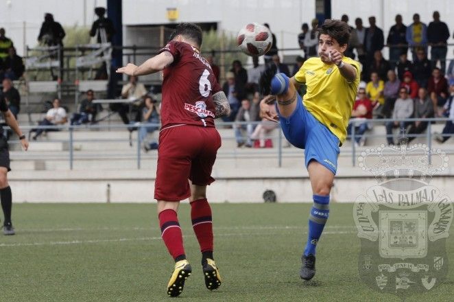 Partido entre Las Palmas Atlético e Pontevedra