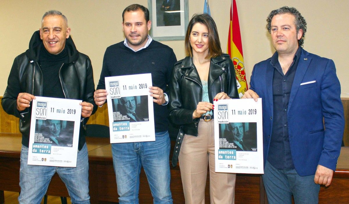 Presentación del espectáculo "Amantes da Terra"