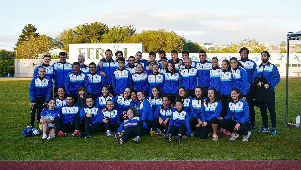 Atletas masculinos e femininos da Gimnástica