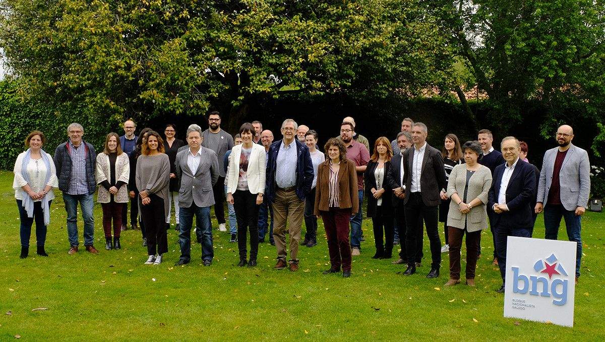 Reunión dos candidatos do BNG ás principais alcaldías galegas