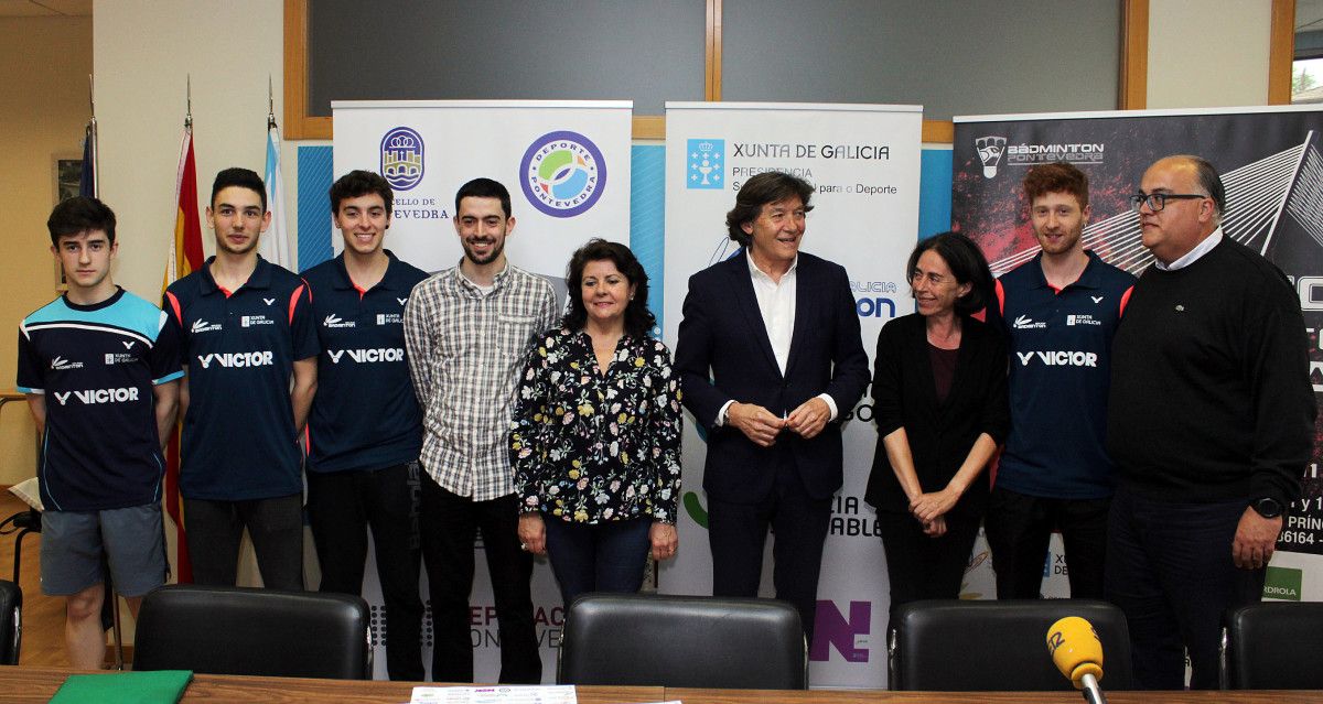 Presentación do Campionato de España de badminton
