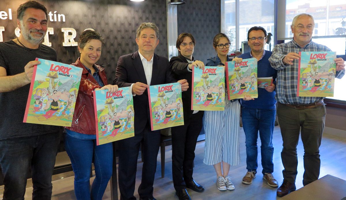 O BNG presenta unha nova entrega do cómic de Lórix
