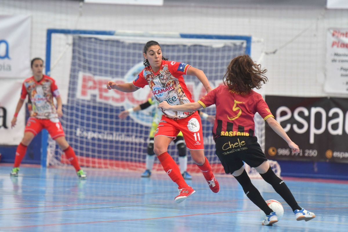 Partido entre el Poio Pescamar e o Atlético de Madrid Navalcarnero