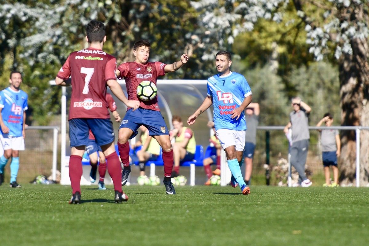 Partido entre Pontevedra B e Caselas na Xunqueira