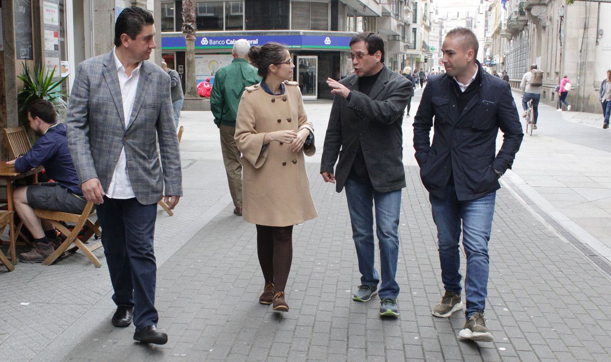 Visita de una delegación del estado mexicano de Querétaro a Pontevedra
