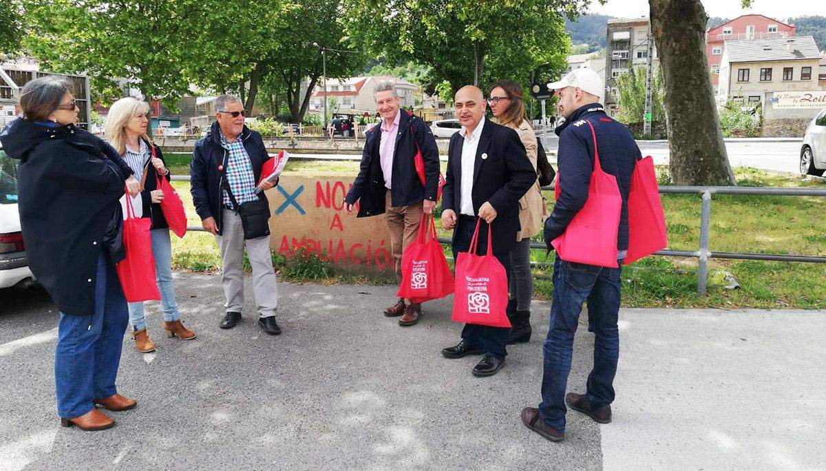 Reparto electoral do PSdeG-PSOE en Estribela