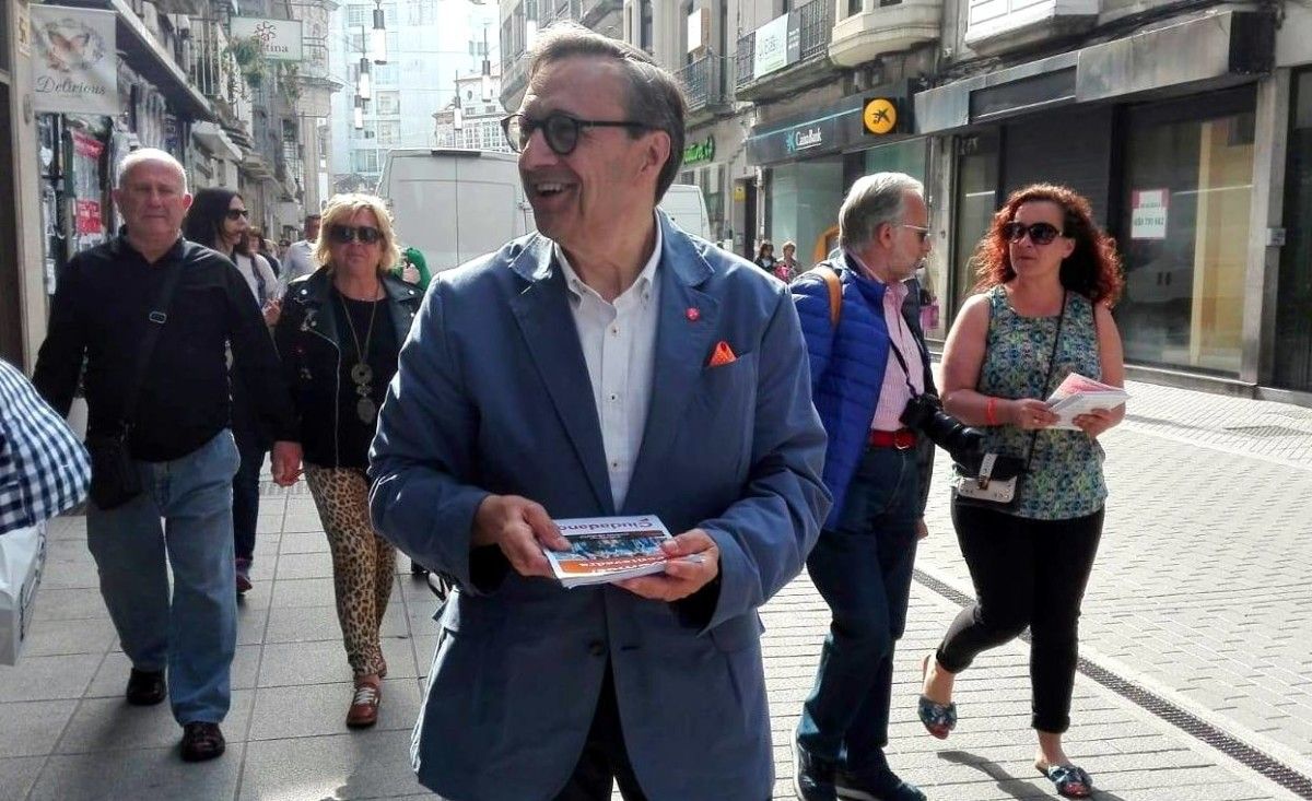 Goyo Revenga, candidato de Cidadáns Pontevedra