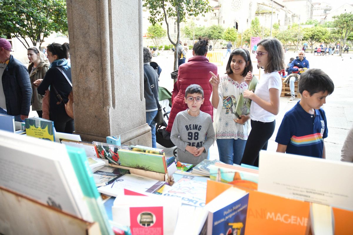 Postos de venda das librarías de Pontevedra no Día das Letras Galegas