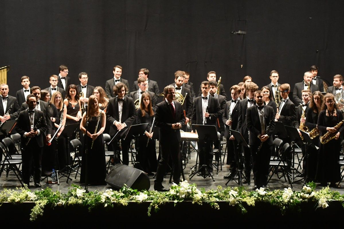 Concerto da Banda de Música de Salcedo no Día das Letras Galegas