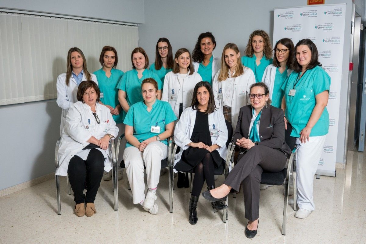 Equipo multidisciplinar del Instituto de Neuro-Rehabilitación Quirónsalud Pontevedra