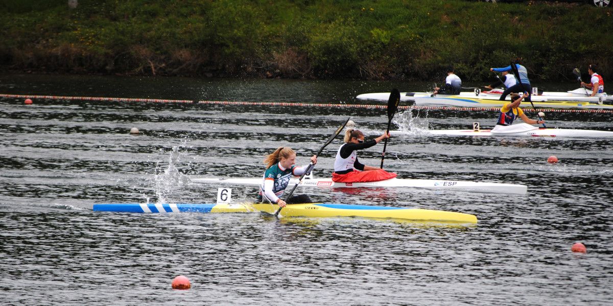 Carolina García en la Copa de España en el Pontillón do Castro