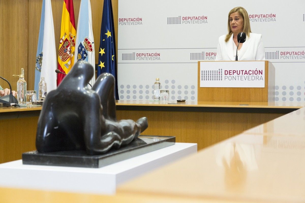 Carmela Silva, presidenta da Deputación de Pontevedra