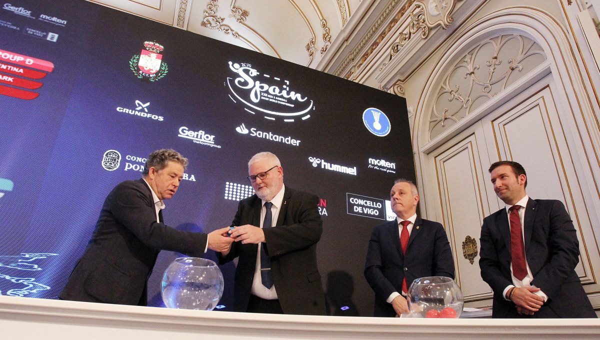 Sorteo do Campionato do Mundo Júnior de Balonmán