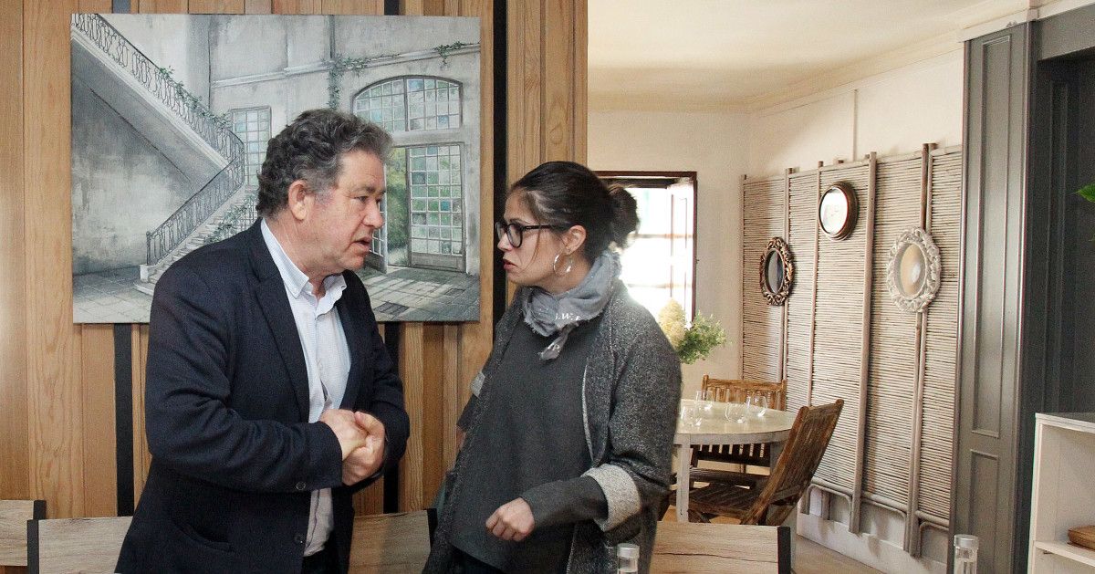 Miguel Anxo Fernández Lores e Anabel Gulías