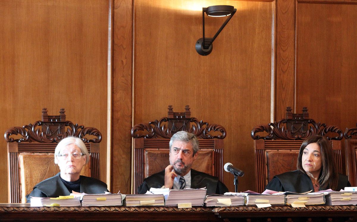 Magistrados de la Sección Segunda de la Audiencia de Pontevedra