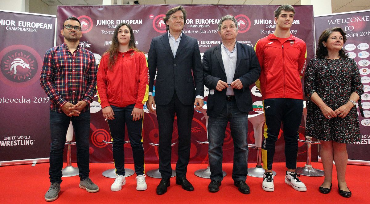 Presentación del Campeonato de Europa Júnior de Luchas Olímpicas