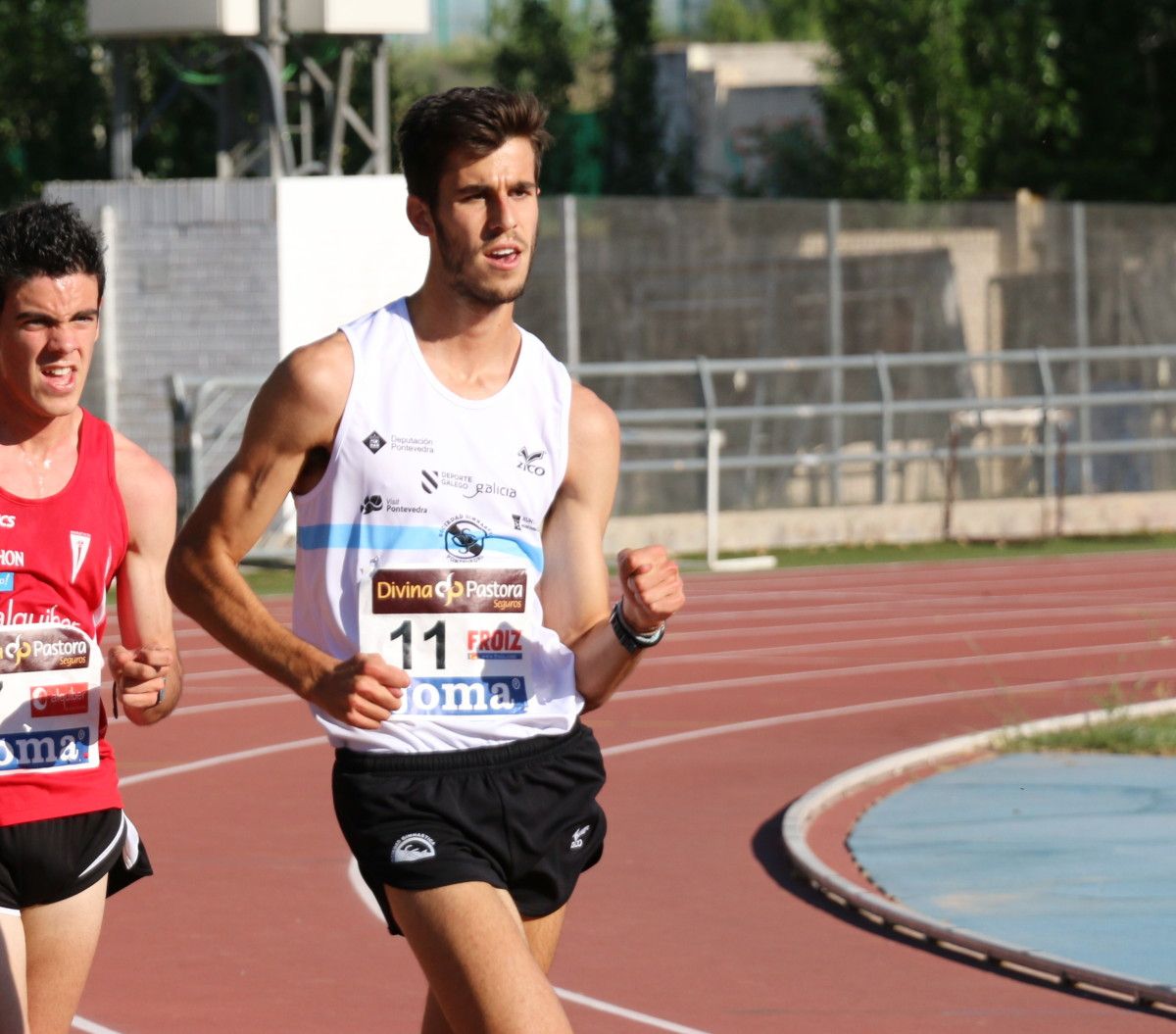 Marc Tur, durante la primera jornada de la División de Honor 2014