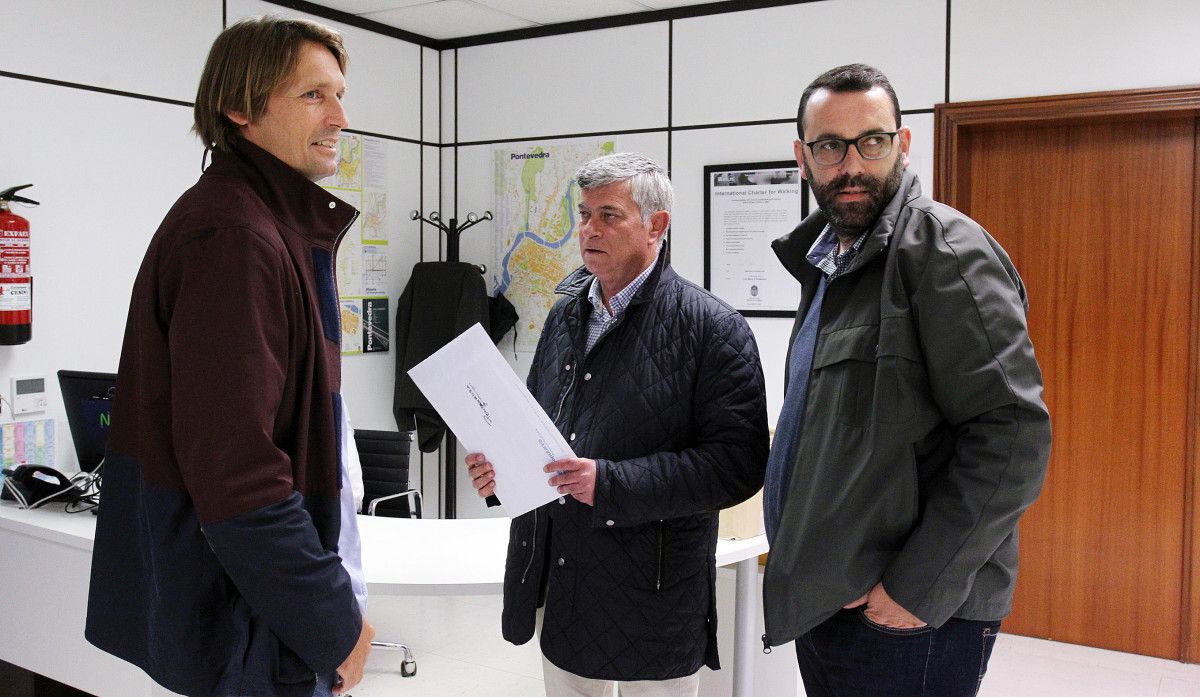 Juan Manuel Muñoz, Gerardo Pérez Puga e Martín Martínez