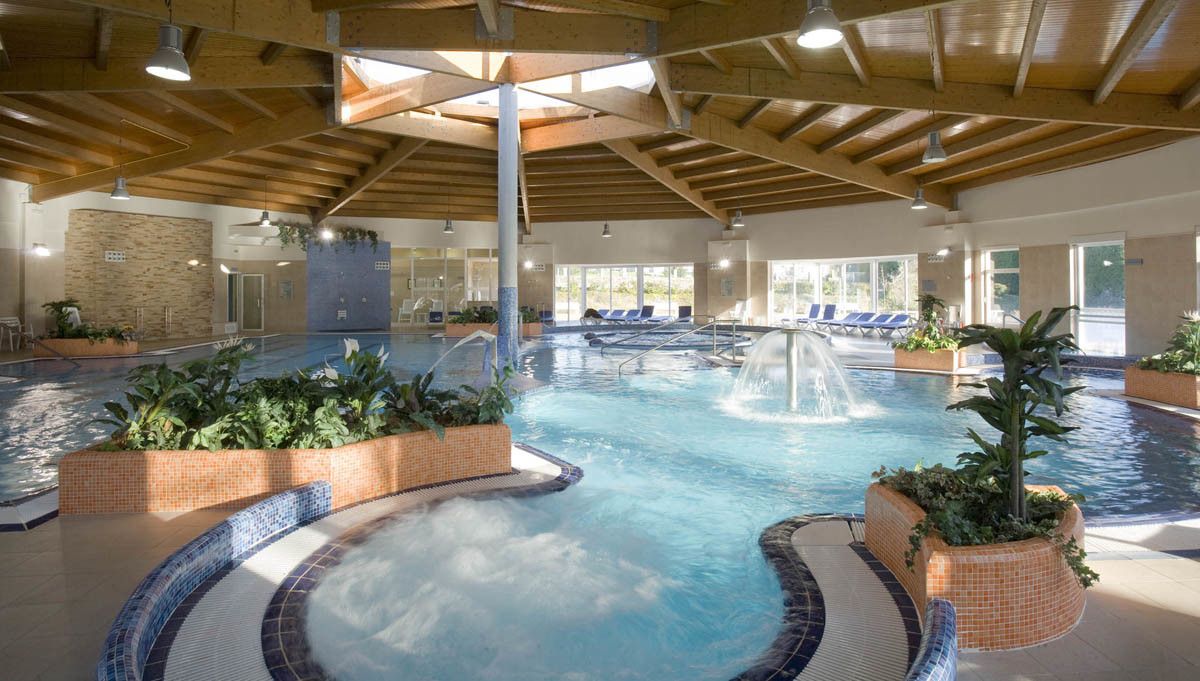 Actual balneario de Termas de Cuntis