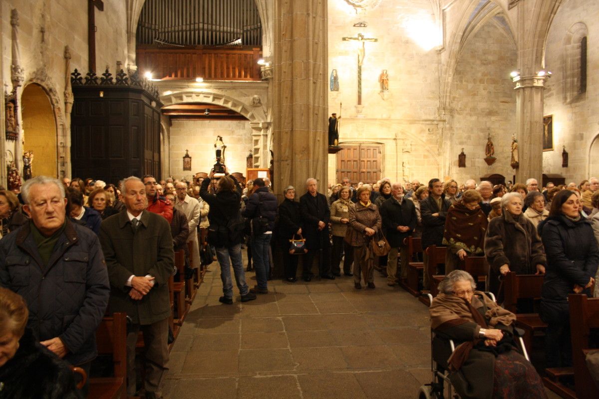 Funeral del ex alcalde de Pontevedra, Joaquín Queizán