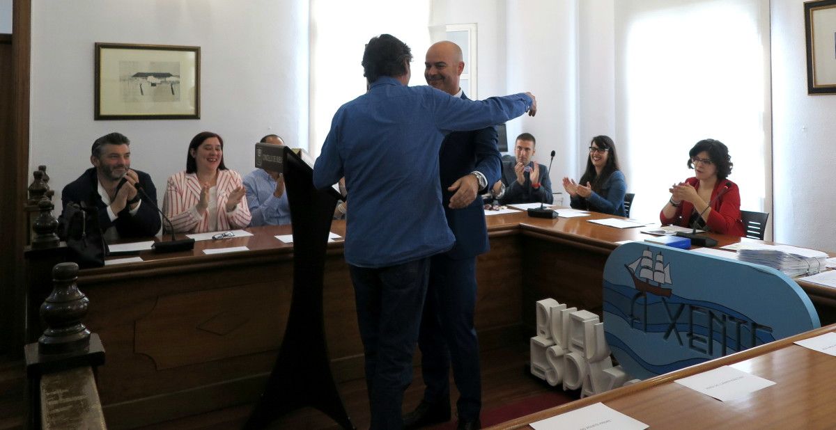 Toma de investidura en Bueu
