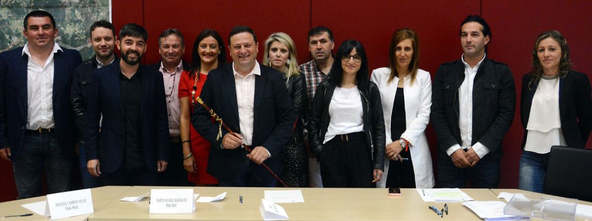 Pleno de investidura do Concello de Cuntis