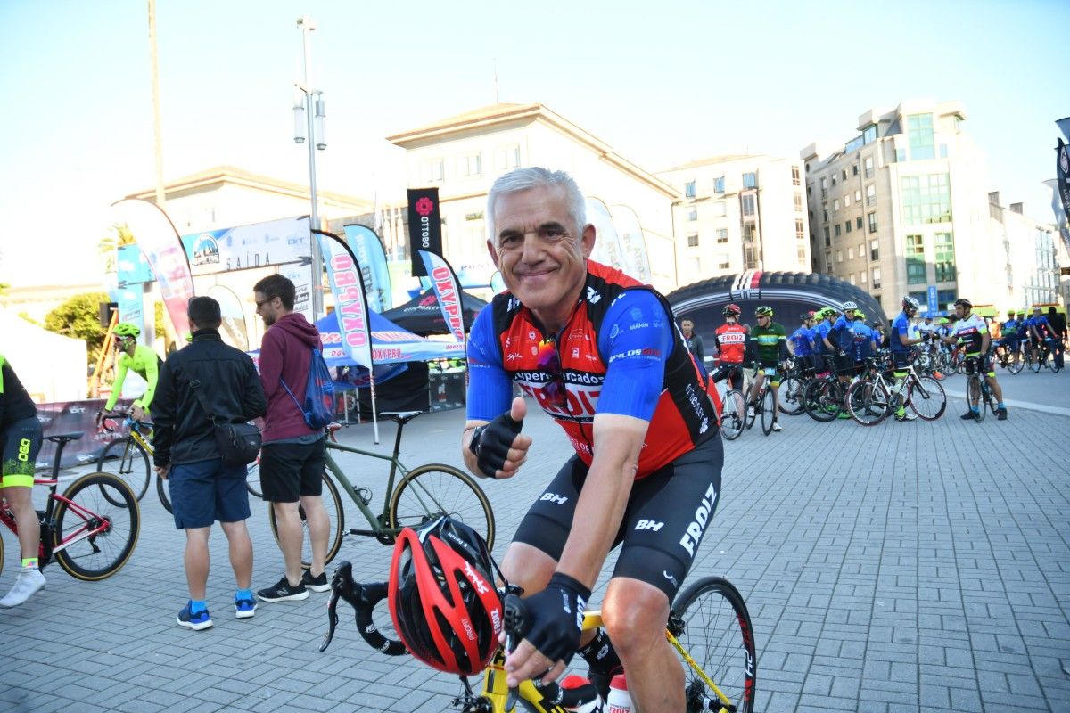 Evaristo Portela, durante a terceira edición da 4 Picos Road