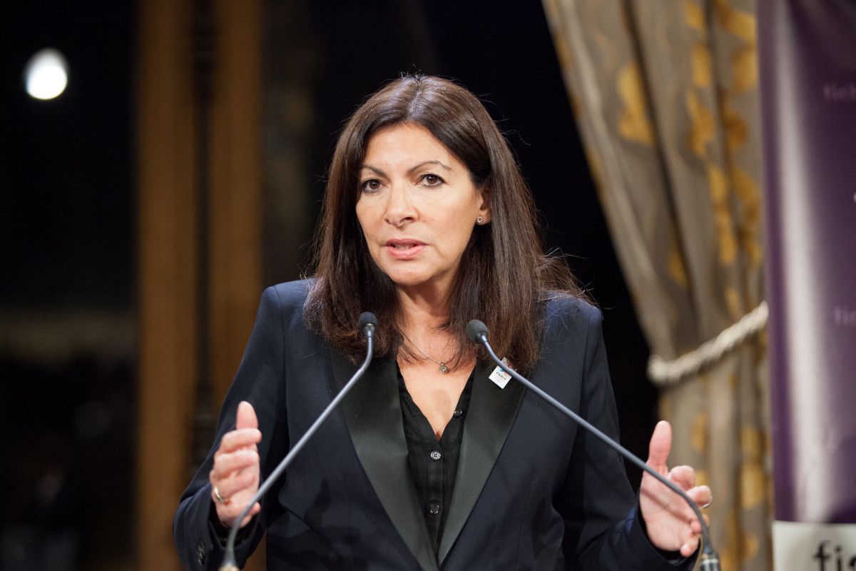 Anne Hidalgo, alcaldesa de París