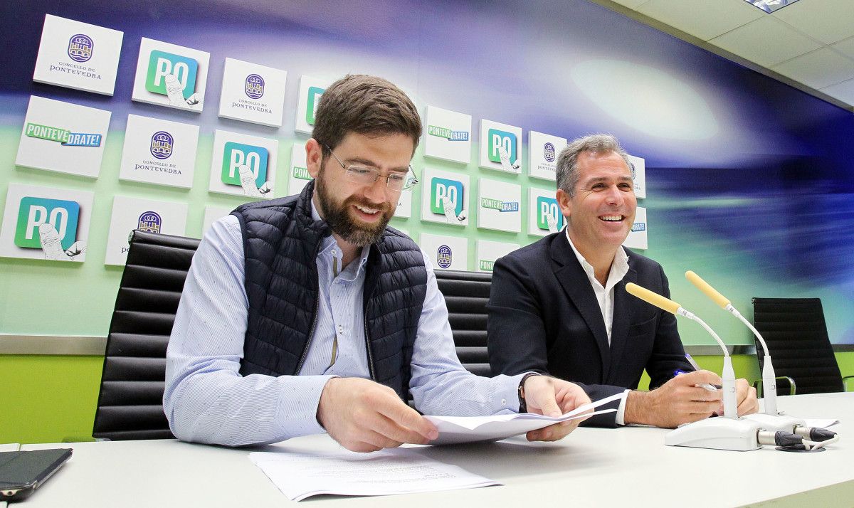 Rafa Domínguez e Pablo Fernández
