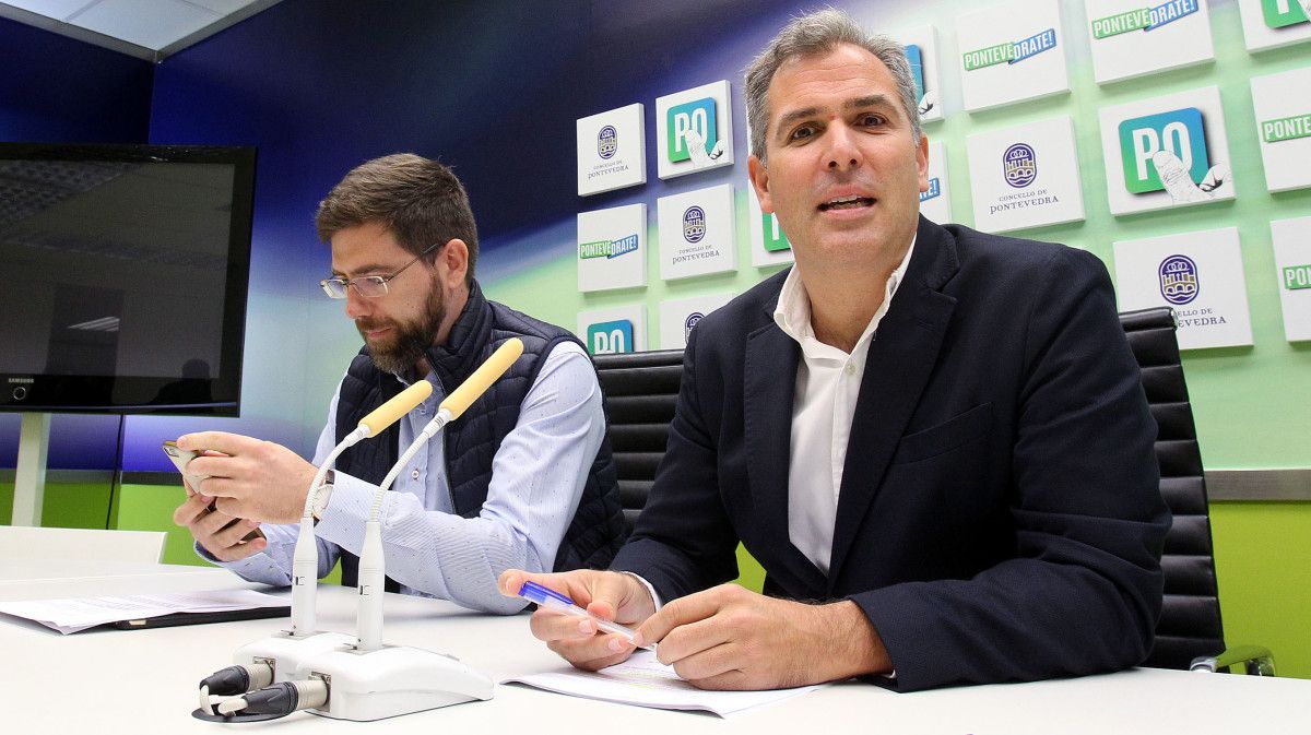 Rafa Domínguez e Pablo Fernández