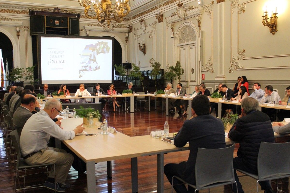 Acto de firma de un proyecto europeo de ahorro y eficiencia energética