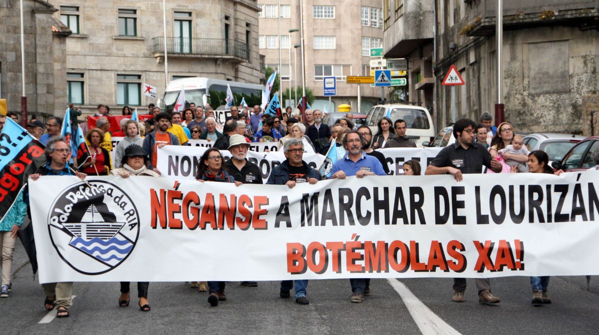 Manifestación contra Ence convocada pola APDR