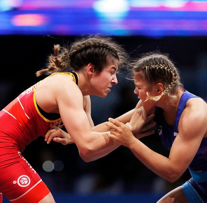 Lydia Pérez, en los Juegos Europeos de Minsk