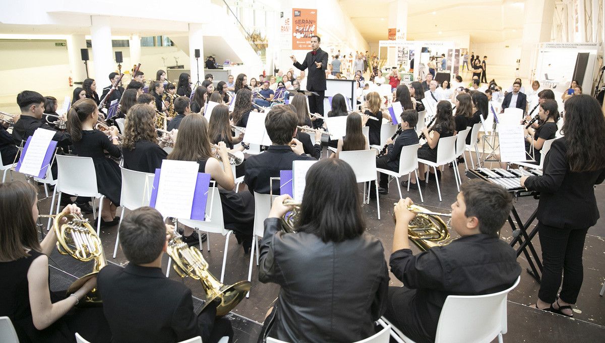 Concierto de la Banda da Unión Musical de Meaño en el Gaiás 