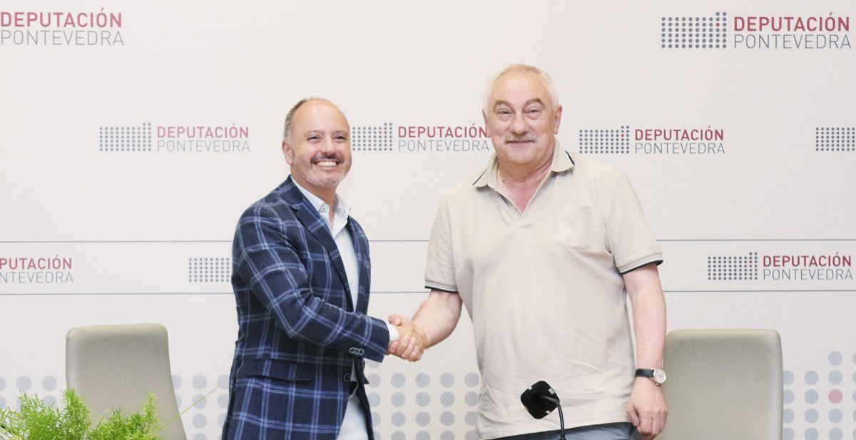 David Regades y César Mosquera sellan el pacto de gobierno en Deputación